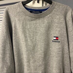 Vintage 90s Tommy Hilfiger Flag Sweatshirt XL